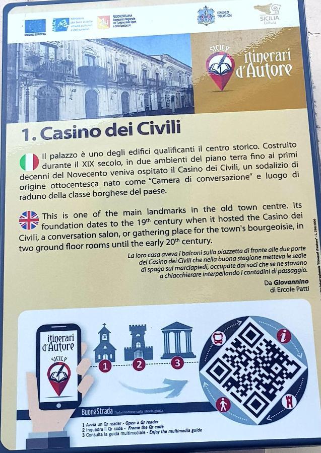 Vila Casino Dei Civili Trecastagni Exteriér fotografie